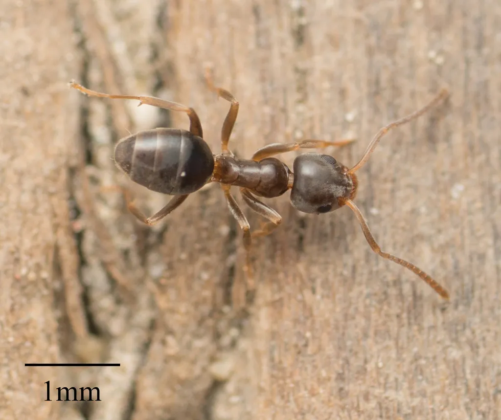 Odorous house ant commonly found in Falls Church kitchens and bathrooms